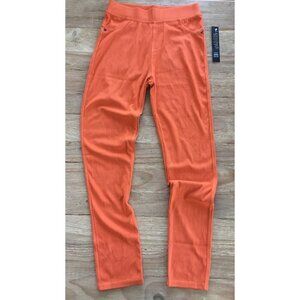 Leggings Depot Premium Quality Cotton Blend Stretch Jeggings LDJ1004- Orange O/S
